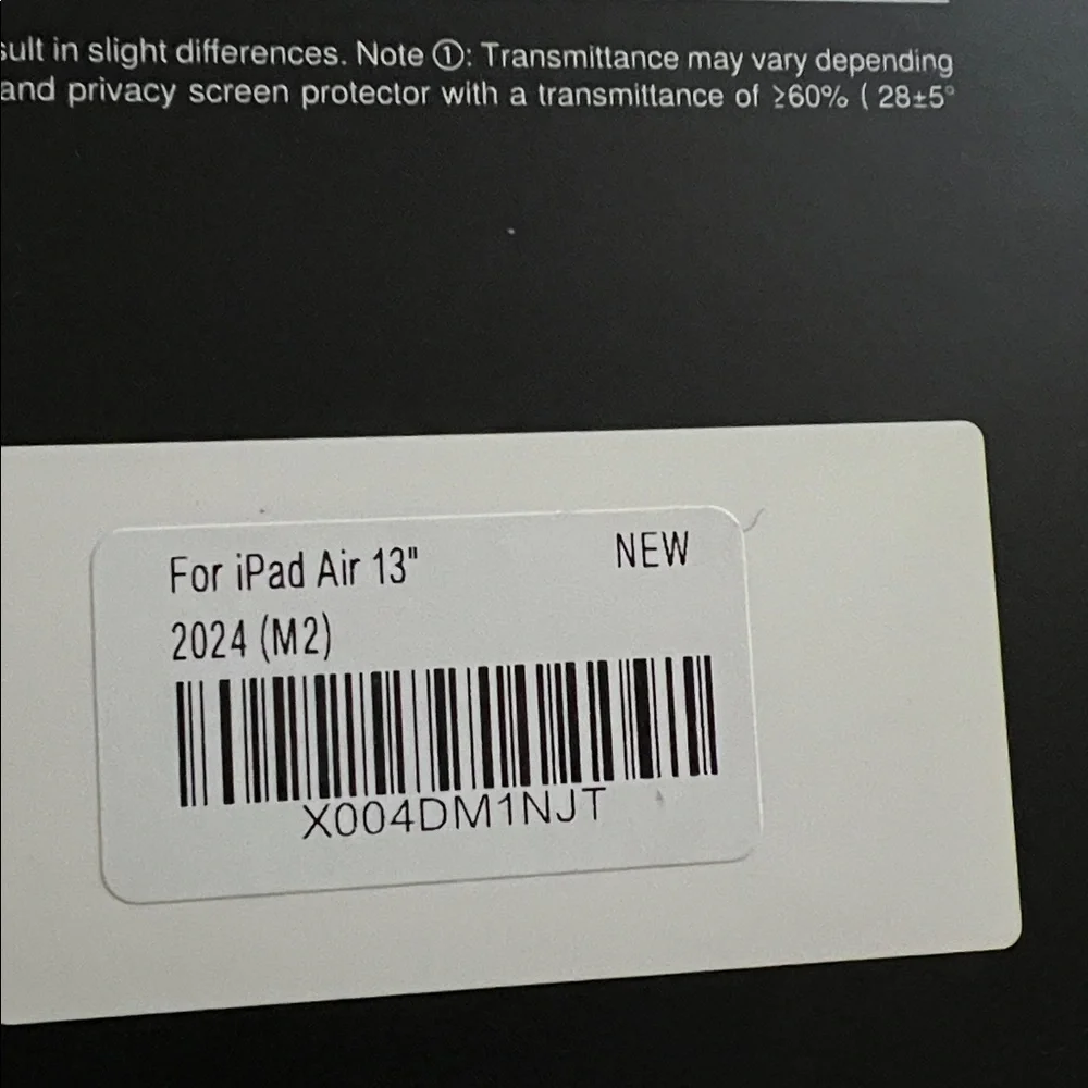 New Sealed Book-Flip Series Screen Protector iPad Air 13-inch 2024 model M2 chip